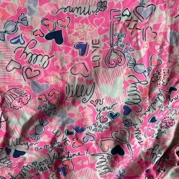 NWT Lilly Pulitzer Girls Popover Lilac You A Lot Size Large (8-10) - Picture 8 of 10
